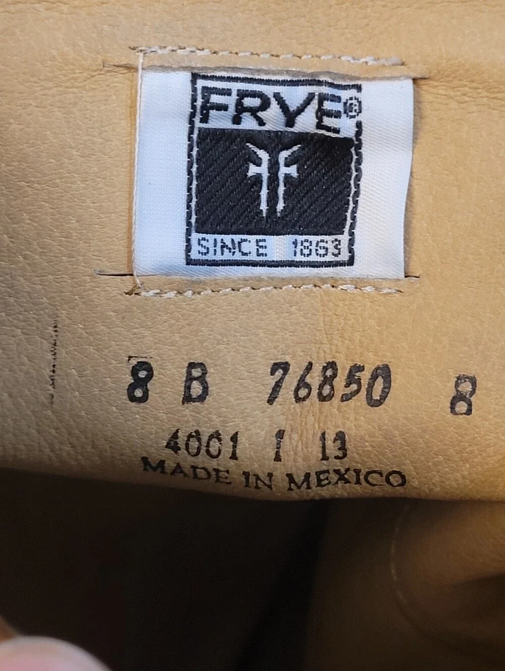 Frye Phillip Harmess Women’s Tall Brown Leather Riding Boots. Size 8B